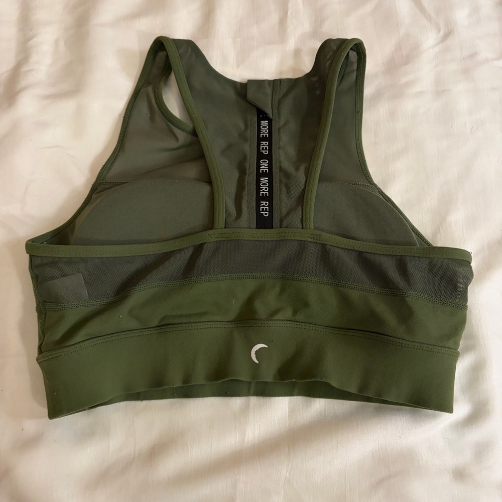 Zyia green sports‎ bra size M